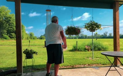 my new digs has a gardener