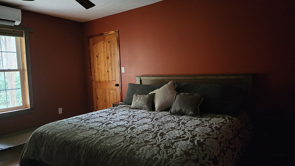 two rooms down so far