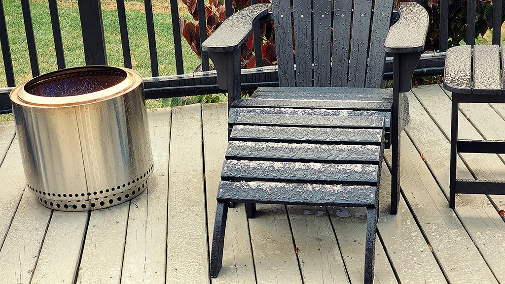 first snow of the season