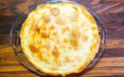 made from (almost) scratch chicken pot pie