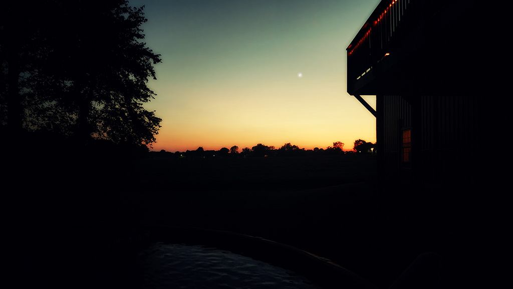 i can’t do the things i could when i was 45, but i can take a sunset photo (#40 of 52)