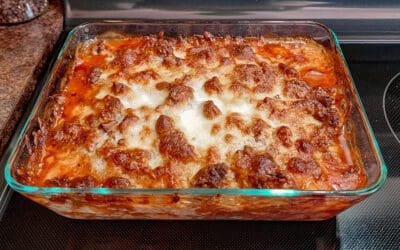 zucchini lasagna is not so bad