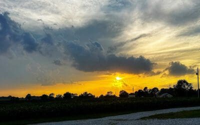 first time i’ve seen temps in the 70’s for awhile – and sunset 50